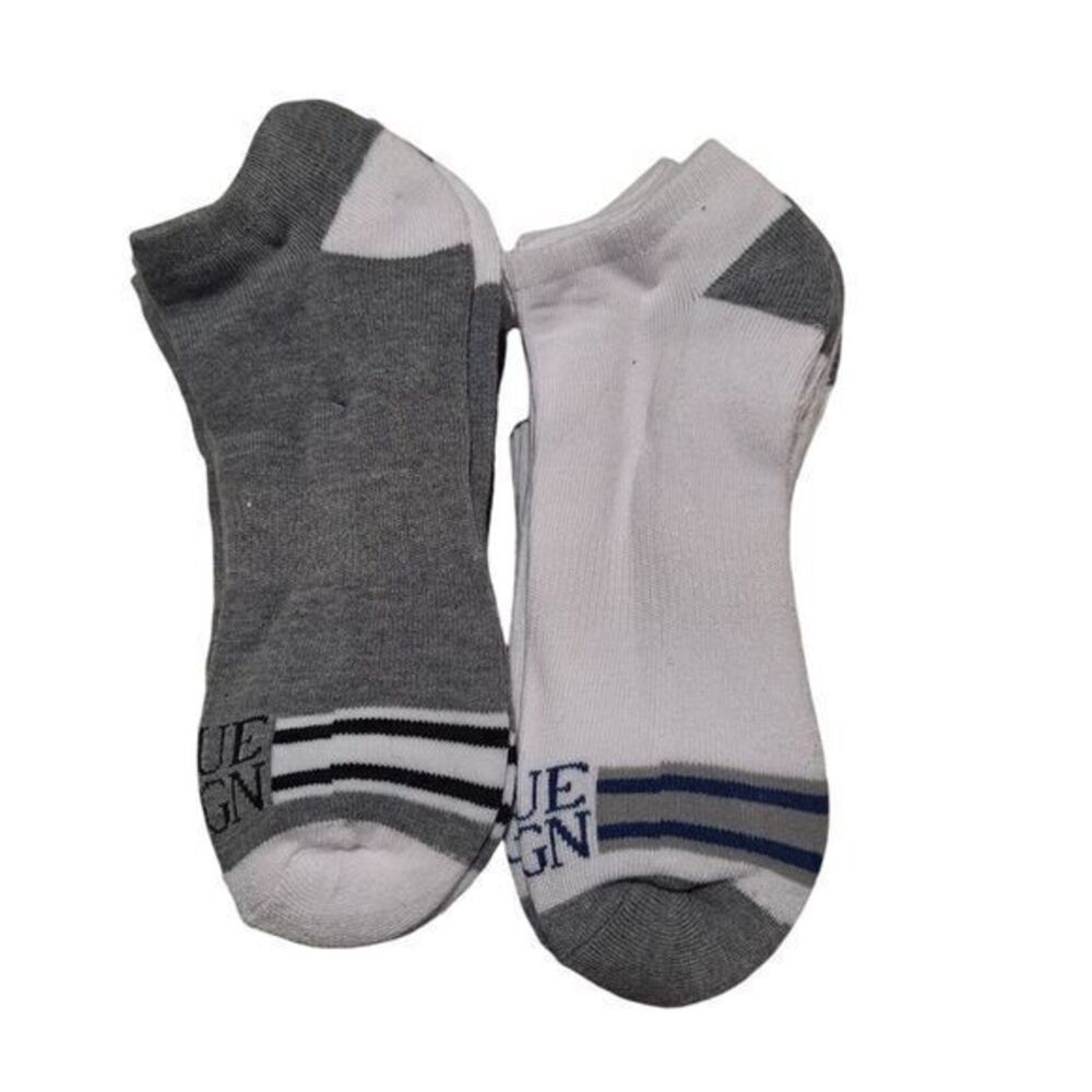 True‎ Religion Men's Low Cut Socks 12 Pack Size 10-13 Cushioned Gray White-NEW - Picture 2 of 10